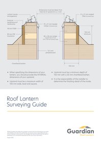 (100mm Upstand) Guardian Roof Lantern Survey Guide Aug24.pdf