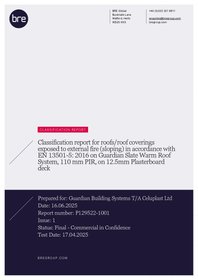 BRE P129522-1001 Issue 1 EN 13501-5 (t4) Classification report - Celuplast.pdf